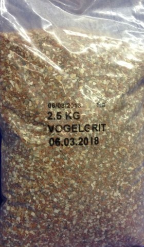 Grit Gastrique Oiseaux 2,5 Kg