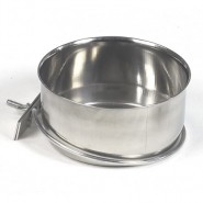 Mangeoire Inox Vis 12cm