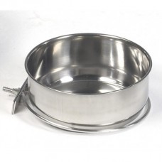 Mangeoire Inox Vis 15cm