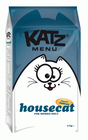 Katz Menu Housecat 2kg (Interieur moins calorique et moins d'odeur) 