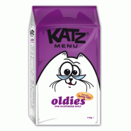 Katz Menu Oldies Agés 400gr (Vieux chats ameilleur les articulations)