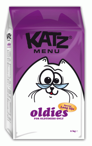 Katz Menu Oldies Agés 2kg (Vieux chats ameilleur les articulations)