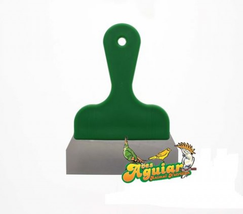 Poussoir 20cm vert en plastique