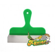 Poussoir 25cm vert en plastique