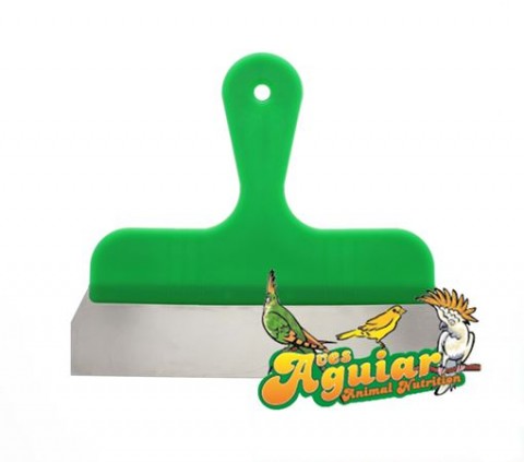 Poussoir 25cm vert en plastique