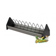 Mangeoire en plastique avec grille basculante 25cm