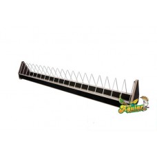 Mangeoire en bois - Avec Grille basculant -125cm