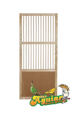 PORTE POUR PIGEONNE COULISSANTE EN BOIS 60x190 CM