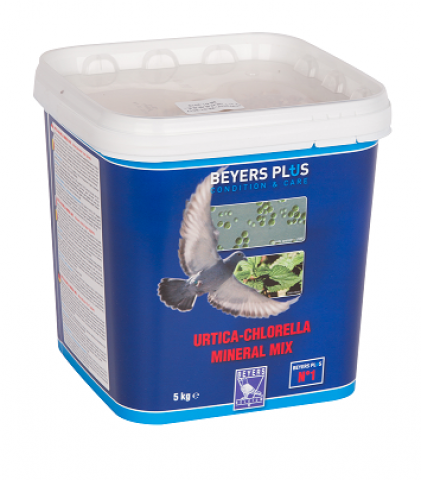 Beyers Plus- Urtica-Chlorella Mineral Mix (avec des orties)5kg